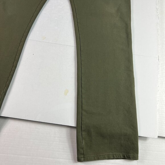 Swet Tailor Pants Men's 33x30* Slim Straight Green Stretch Chinos Tag 32x32 - Picture 5 of 16